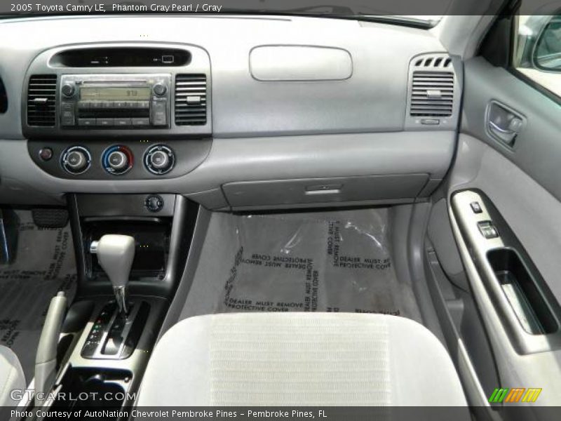 Phantom Gray Pearl / Gray 2005 Toyota Camry LE