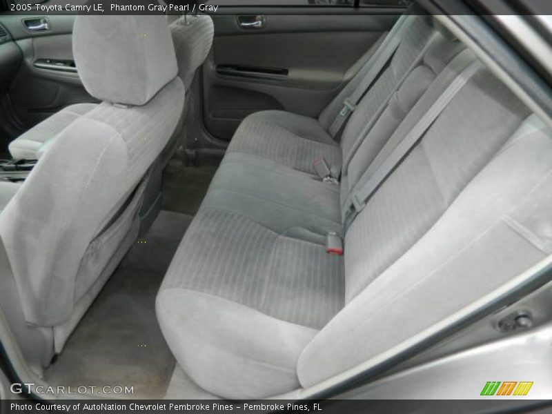 Phantom Gray Pearl / Gray 2005 Toyota Camry LE