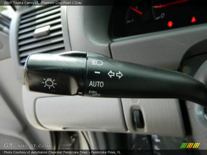 Phantom Gray Pearl / Gray 2005 Toyota Camry LE