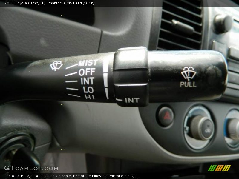 Phantom Gray Pearl / Gray 2005 Toyota Camry LE