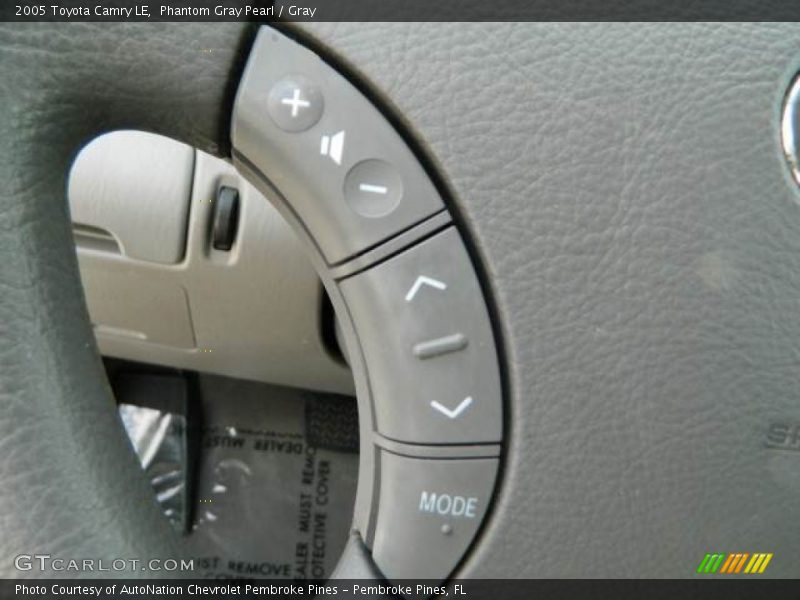 Phantom Gray Pearl / Gray 2005 Toyota Camry LE