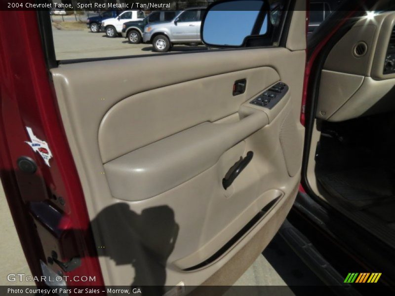 Sport Red Metallic / Tan/Neutral 2004 Chevrolet Tahoe