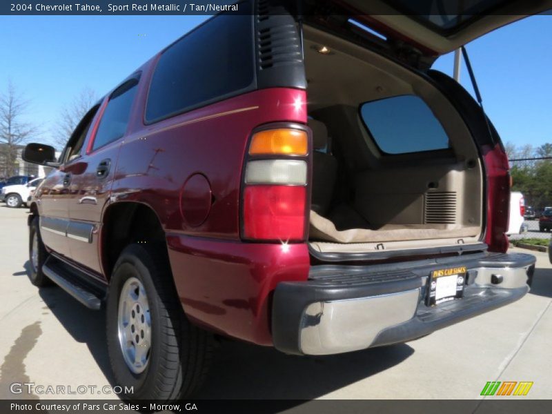 Sport Red Metallic / Tan/Neutral 2004 Chevrolet Tahoe