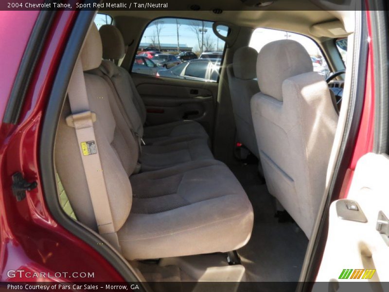 Sport Red Metallic / Tan/Neutral 2004 Chevrolet Tahoe