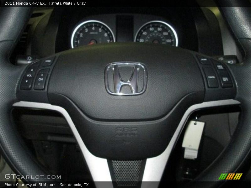 Taffeta White / Gray 2011 Honda CR-V EX