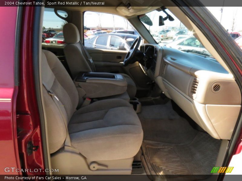 Sport Red Metallic / Tan/Neutral 2004 Chevrolet Tahoe