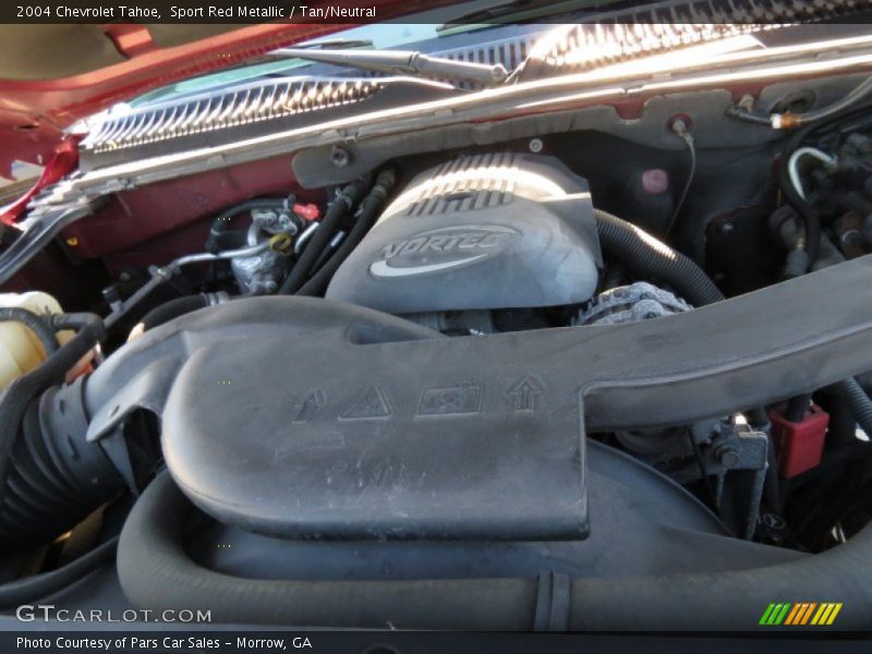 Sport Red Metallic / Tan/Neutral 2004 Chevrolet Tahoe