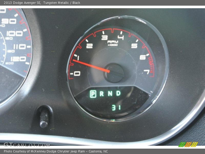 Tungsten Metallic / Black 2013 Dodge Avenger SE