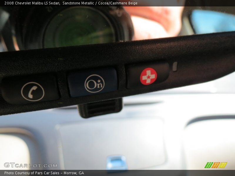 Sandstone Metallic / Cocoa/Cashmere Beige 2008 Chevrolet Malibu LS Sedan