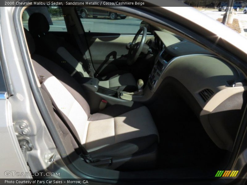 Sandstone Metallic / Cocoa/Cashmere Beige 2008 Chevrolet Malibu LS Sedan