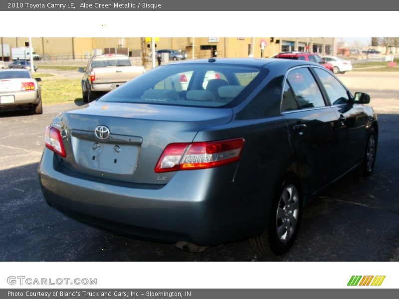 Aloe Green Metallic / Bisque 2010 Toyota Camry LE