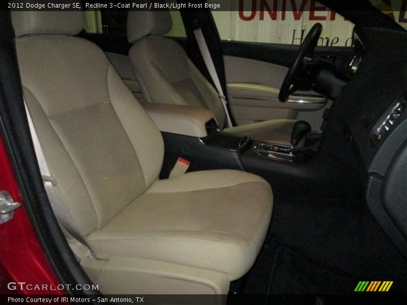 Redline 3-Coat Pearl / Black/Light Frost Beige 2012 Dodge Charger SE