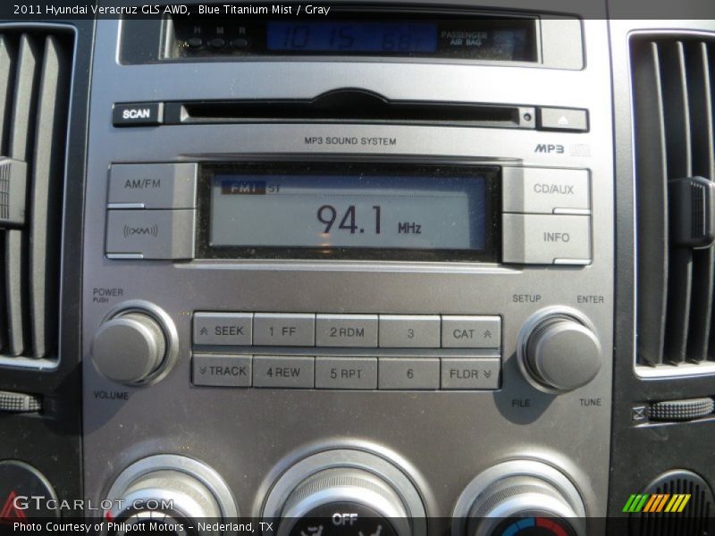 Audio System of 2011 Veracruz GLS AWD