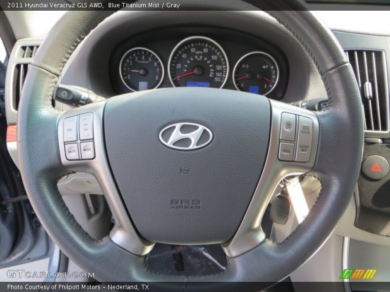  2011 Veracruz GLS AWD Steering Wheel