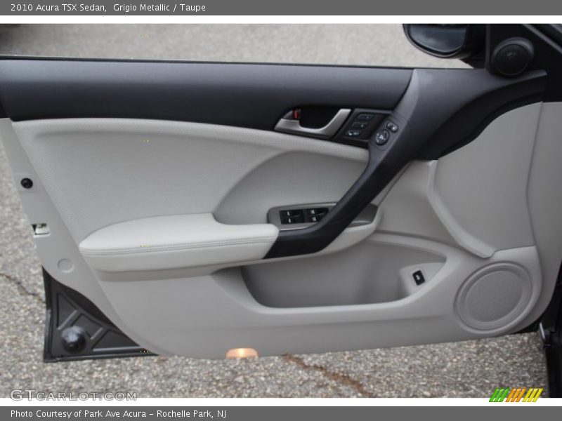Grigio Metallic / Taupe 2010 Acura TSX Sedan