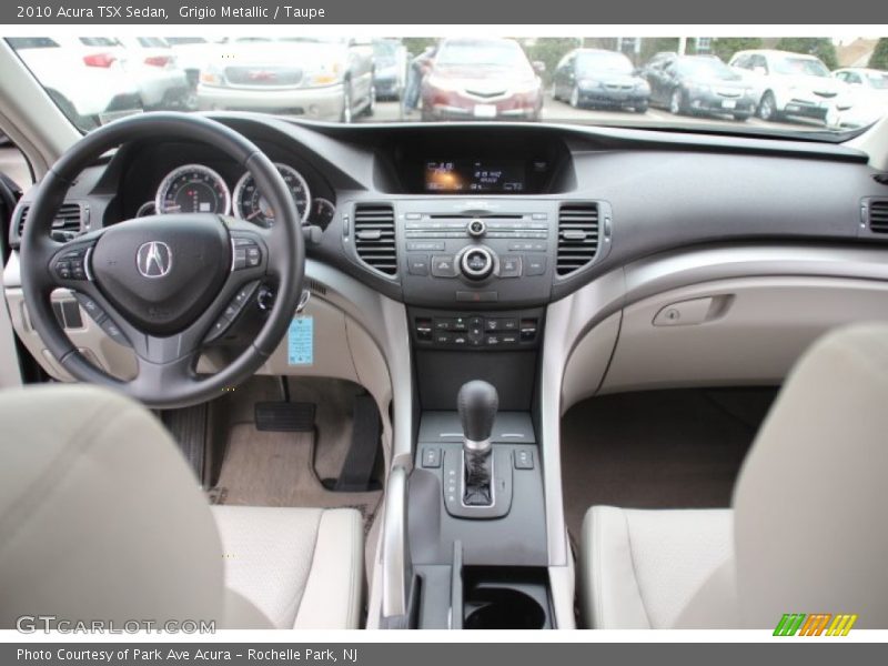 Grigio Metallic / Taupe 2010 Acura TSX Sedan