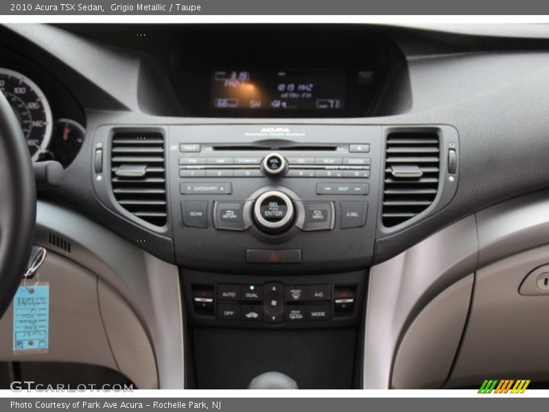 Grigio Metallic / Taupe 2010 Acura TSX Sedan
