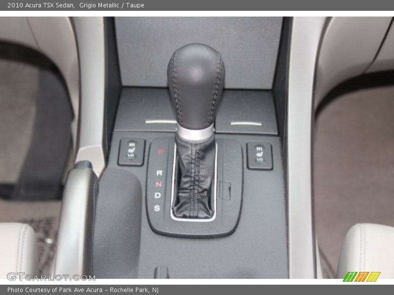 Grigio Metallic / Taupe 2010 Acura TSX Sedan