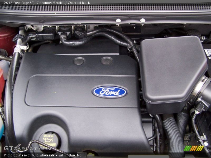 Cinnamon Metallic / Charcoal Black 2012 Ford Edge SE
