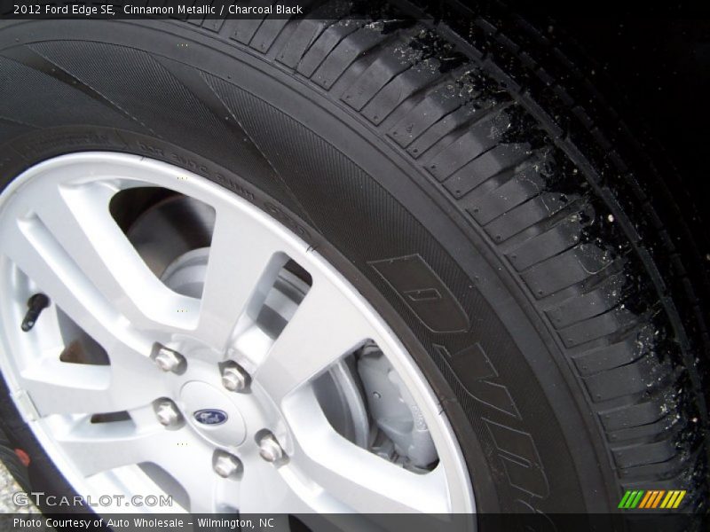 Cinnamon Metallic / Charcoal Black 2012 Ford Edge SE