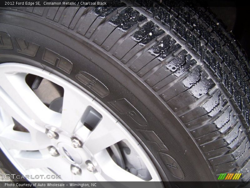 Cinnamon Metallic / Charcoal Black 2012 Ford Edge SE