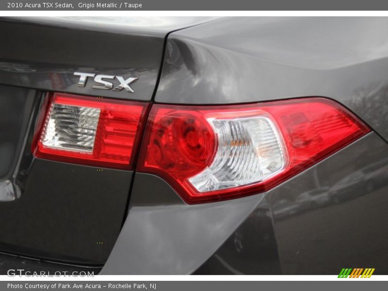 Grigio Metallic / Taupe 2010 Acura TSX Sedan