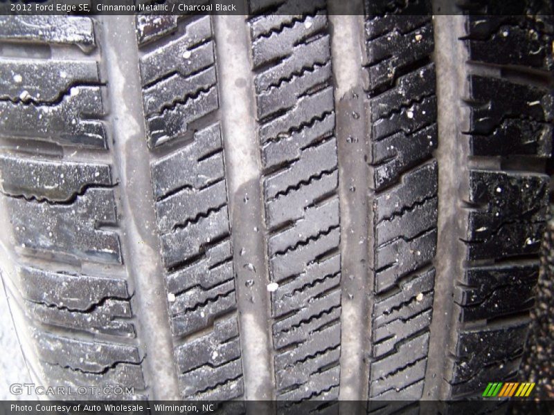 Cinnamon Metallic / Charcoal Black 2012 Ford Edge SE