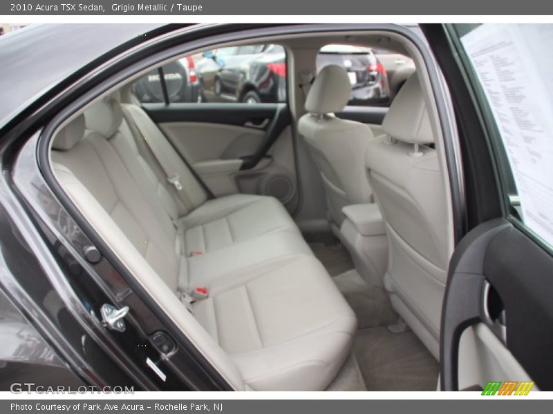 Grigio Metallic / Taupe 2010 Acura TSX Sedan