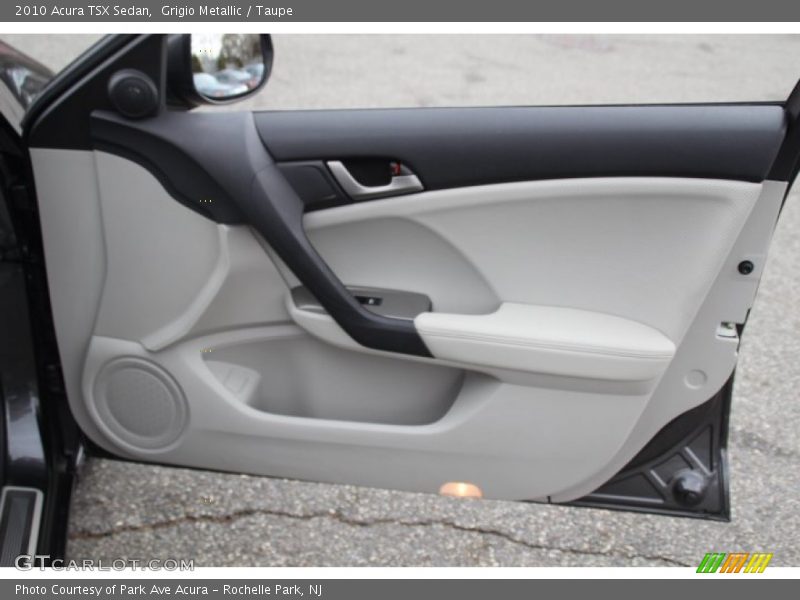 Grigio Metallic / Taupe 2010 Acura TSX Sedan