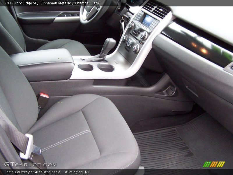 Cinnamon Metallic / Charcoal Black 2012 Ford Edge SE