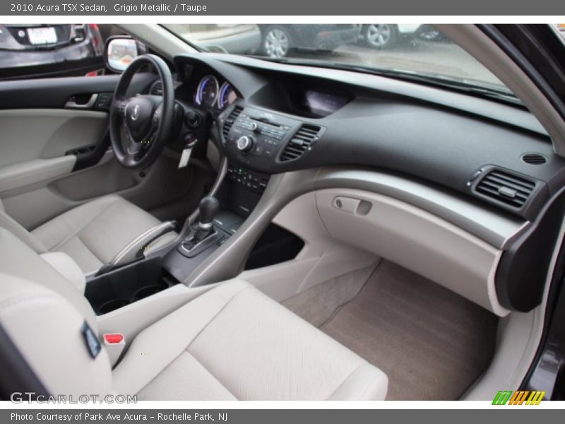 Grigio Metallic / Taupe 2010 Acura TSX Sedan