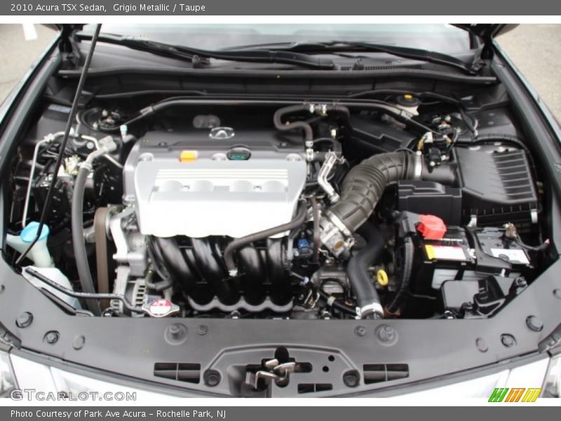 Grigio Metallic / Taupe 2010 Acura TSX Sedan