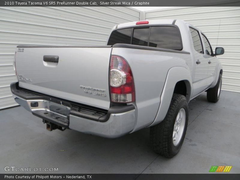 Silver Streak Mica / Graphite 2010 Toyota Tacoma V6 SR5 PreRunner Double Cab