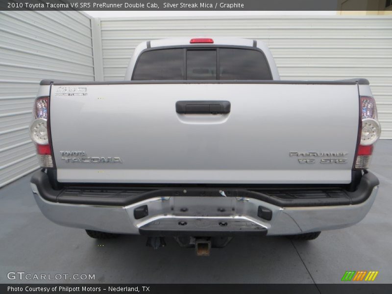 Silver Streak Mica / Graphite 2010 Toyota Tacoma V6 SR5 PreRunner Double Cab
