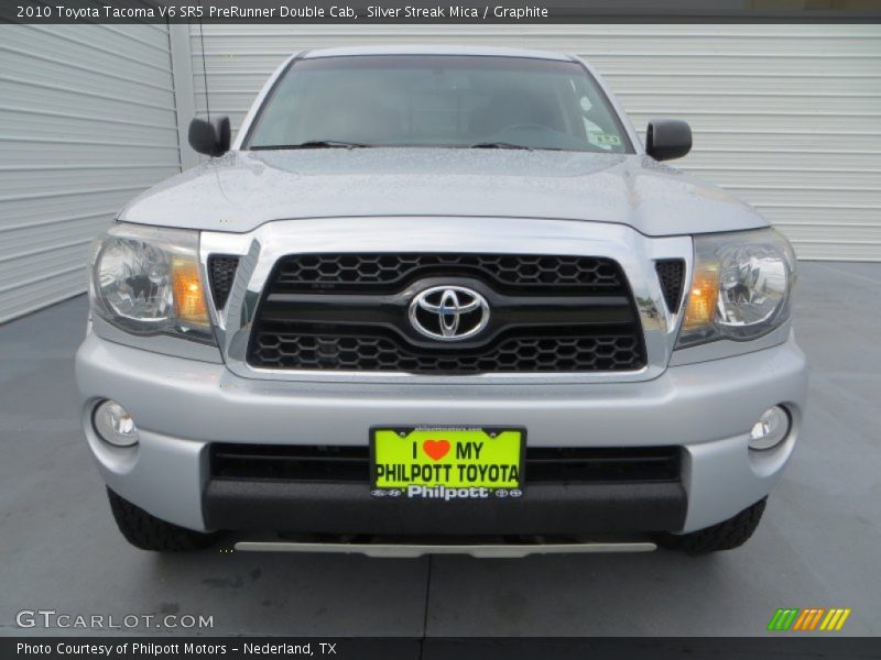 Silver Streak Mica / Graphite 2010 Toyota Tacoma V6 SR5 PreRunner Double Cab