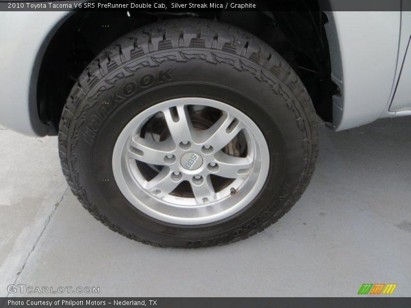Silver Streak Mica / Graphite 2010 Toyota Tacoma V6 SR5 PreRunner Double Cab