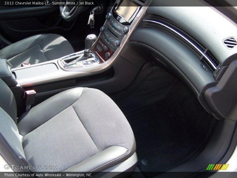 Summit White / Jet Black 2013 Chevrolet Malibu LT