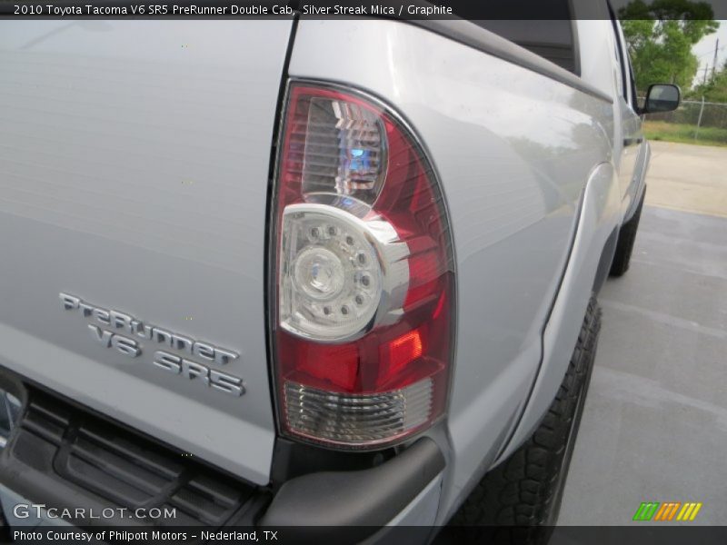 Silver Streak Mica / Graphite 2010 Toyota Tacoma V6 SR5 PreRunner Double Cab