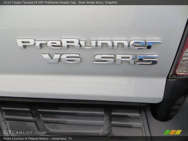 Silver Streak Mica / Graphite 2010 Toyota Tacoma V6 SR5 PreRunner Double Cab