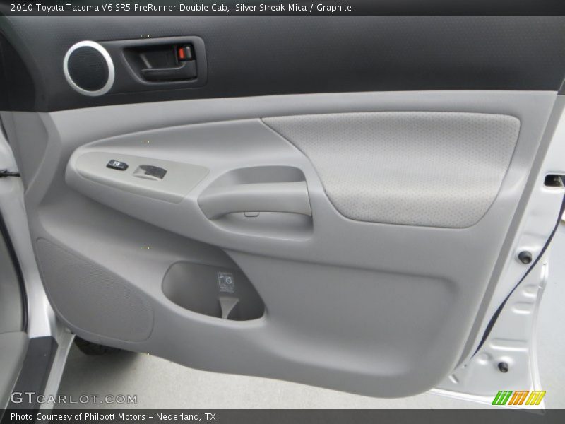 Silver Streak Mica / Graphite 2010 Toyota Tacoma V6 SR5 PreRunner Double Cab