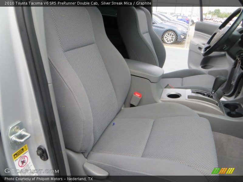Silver Streak Mica / Graphite 2010 Toyota Tacoma V6 SR5 PreRunner Double Cab