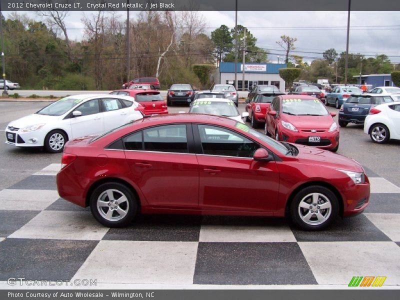Crystal Red Metallic / Jet Black 2012 Chevrolet Cruze LT