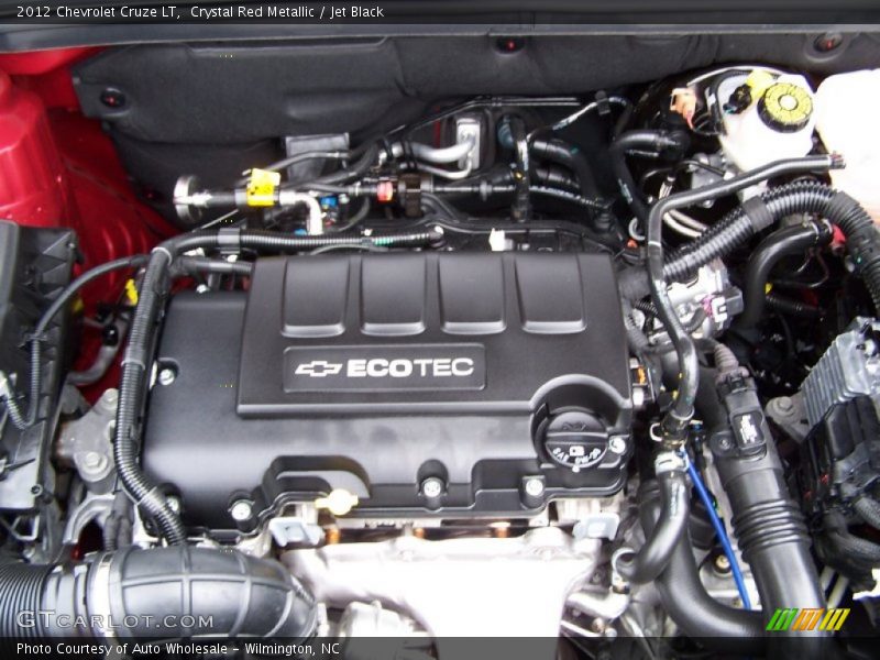 Crystal Red Metallic / Jet Black 2012 Chevrolet Cruze LT