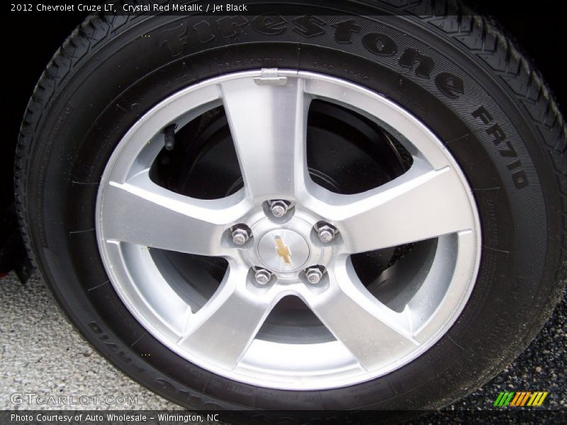 Crystal Red Metallic / Jet Black 2012 Chevrolet Cruze LT