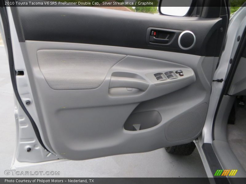 Silver Streak Mica / Graphite 2010 Toyota Tacoma V6 SR5 PreRunner Double Cab