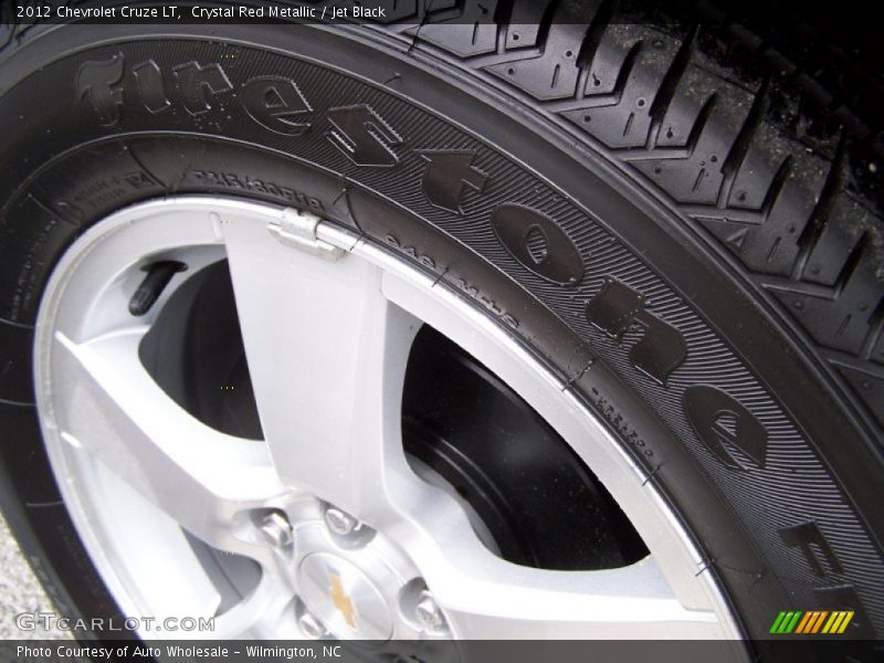 Crystal Red Metallic / Jet Black 2012 Chevrolet Cruze LT