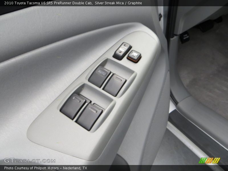 Silver Streak Mica / Graphite 2010 Toyota Tacoma V6 SR5 PreRunner Double Cab