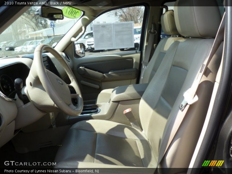 Black / Ivory 2010 Toyota Venza AWD