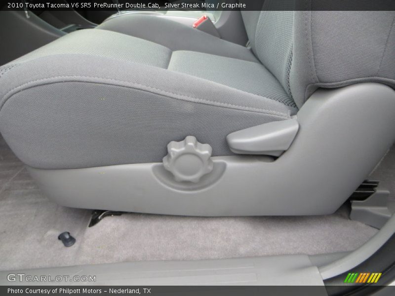 Silver Streak Mica / Graphite 2010 Toyota Tacoma V6 SR5 PreRunner Double Cab