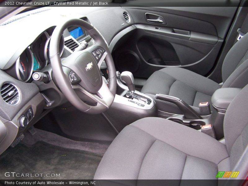 Crystal Red Metallic / Jet Black 2012 Chevrolet Cruze LT